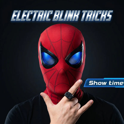 Cool RC Light-Up Hero Mask for Cosplay & Halloween