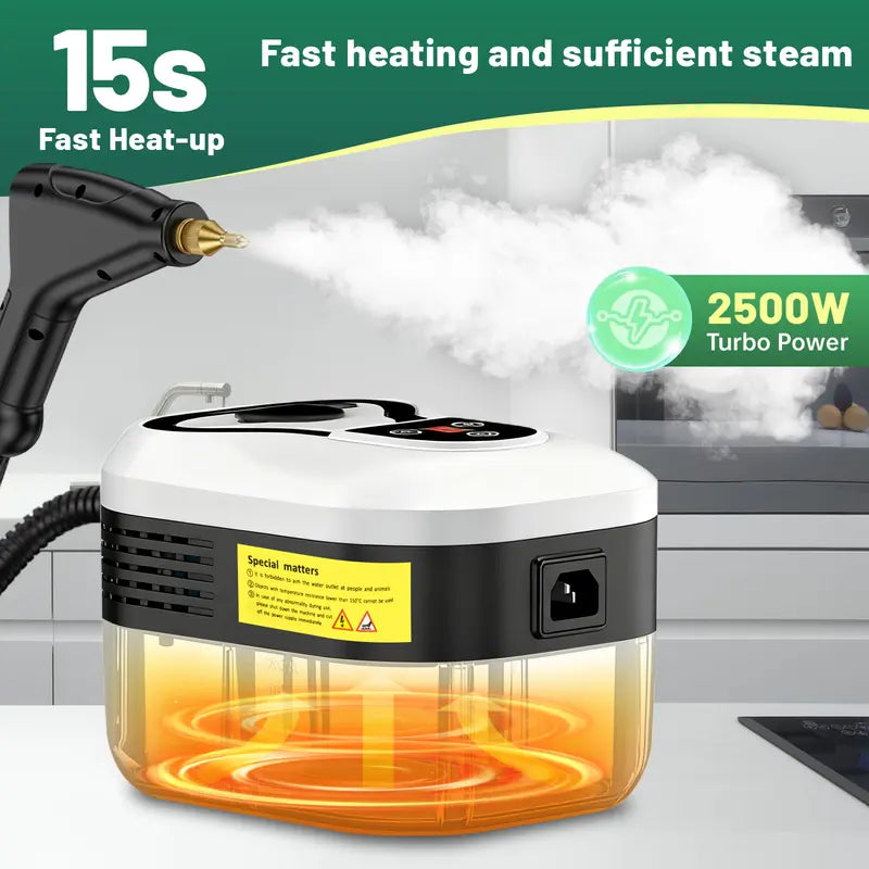 🔥 Limited Time Sale | 50% OFF Portable Steam Cleaner Powerful Deep Cleaning for Kitchen, Bathroom & Car