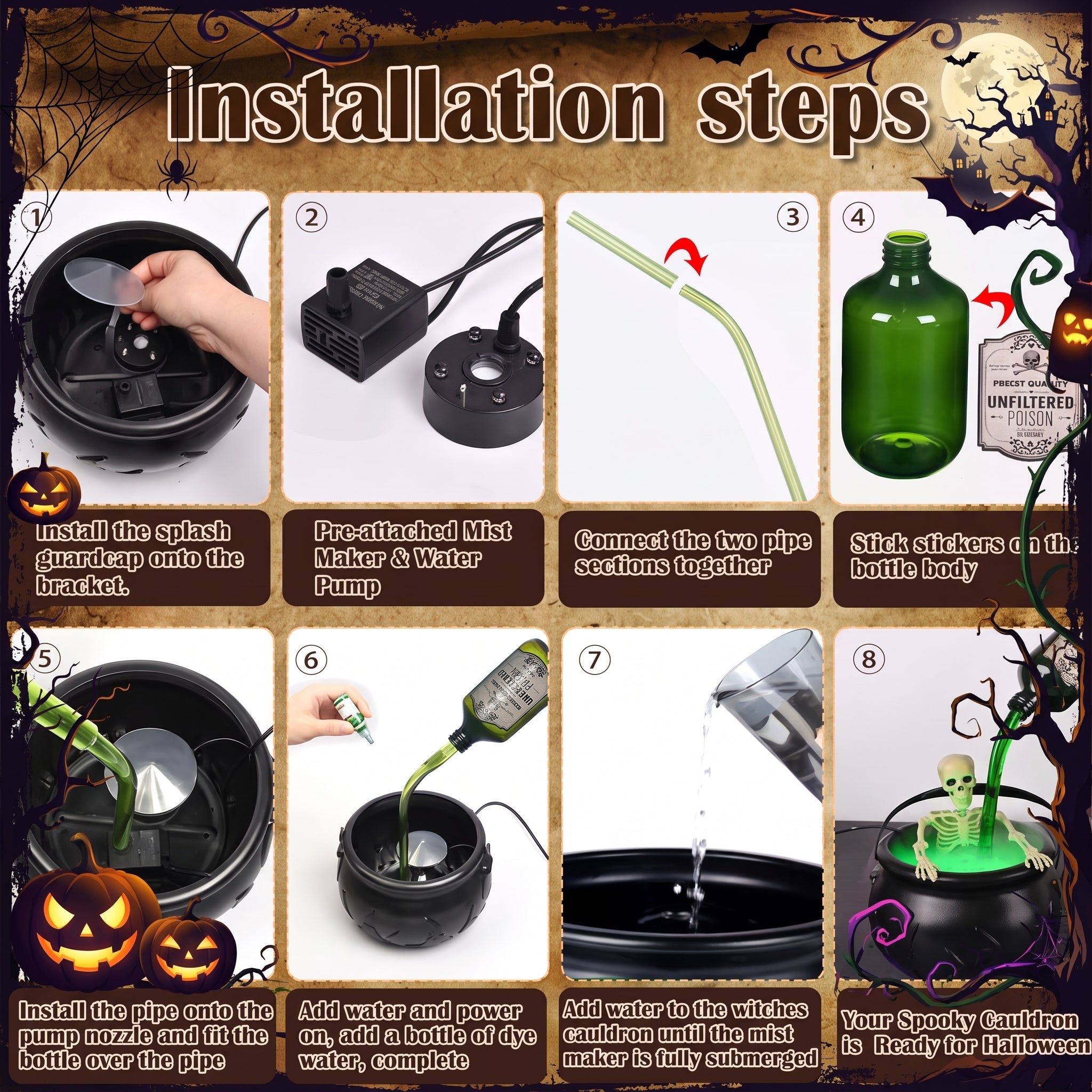 The Cursed Brew Cauldron