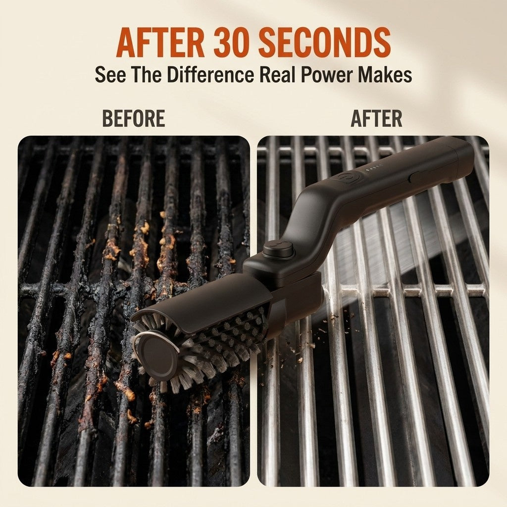 The Grill Mate Electric Brush