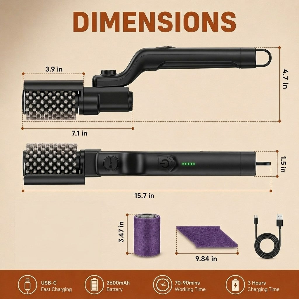 The Grill Mate Electric Brush