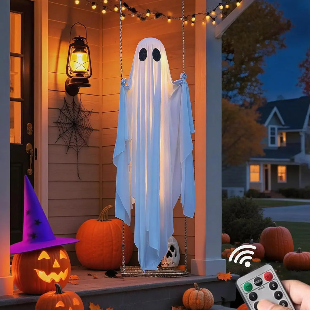 Halloween Hanging Ghost |  5FT Swinging Ghost