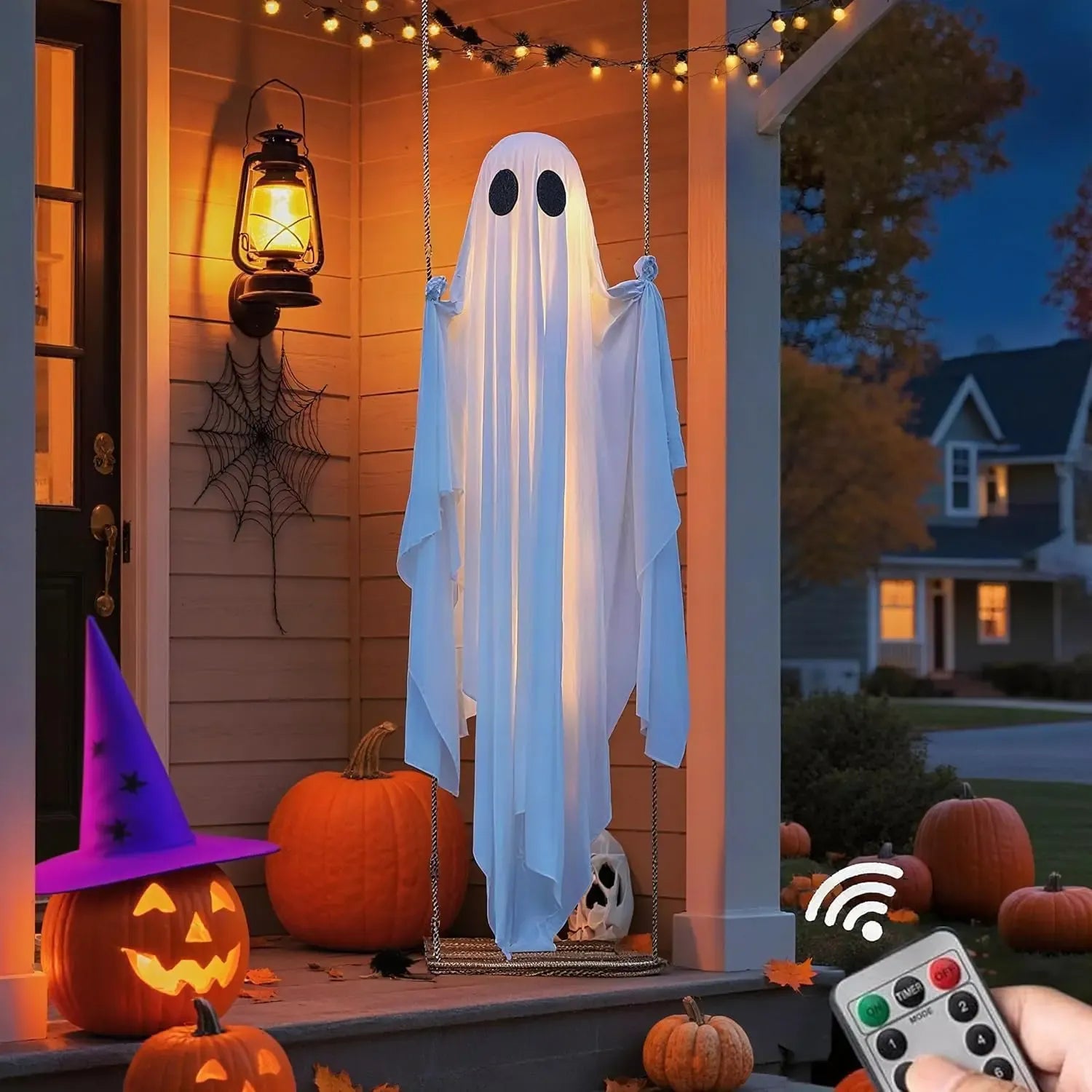 Halloween Hanging Ghost |  5FT Swinging Ghost