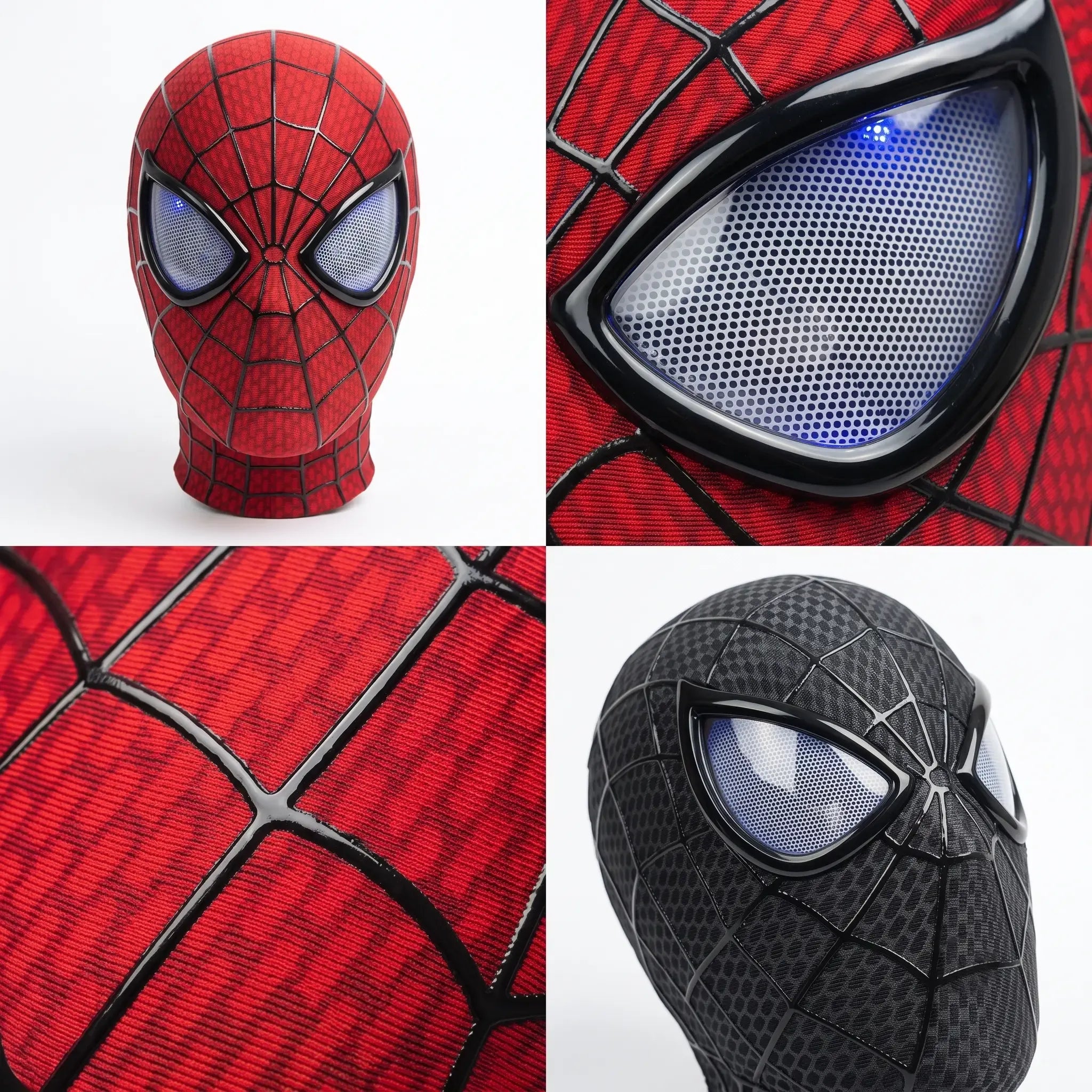 Cool RC Light-Up Hero Mask for Cosplay & Halloween