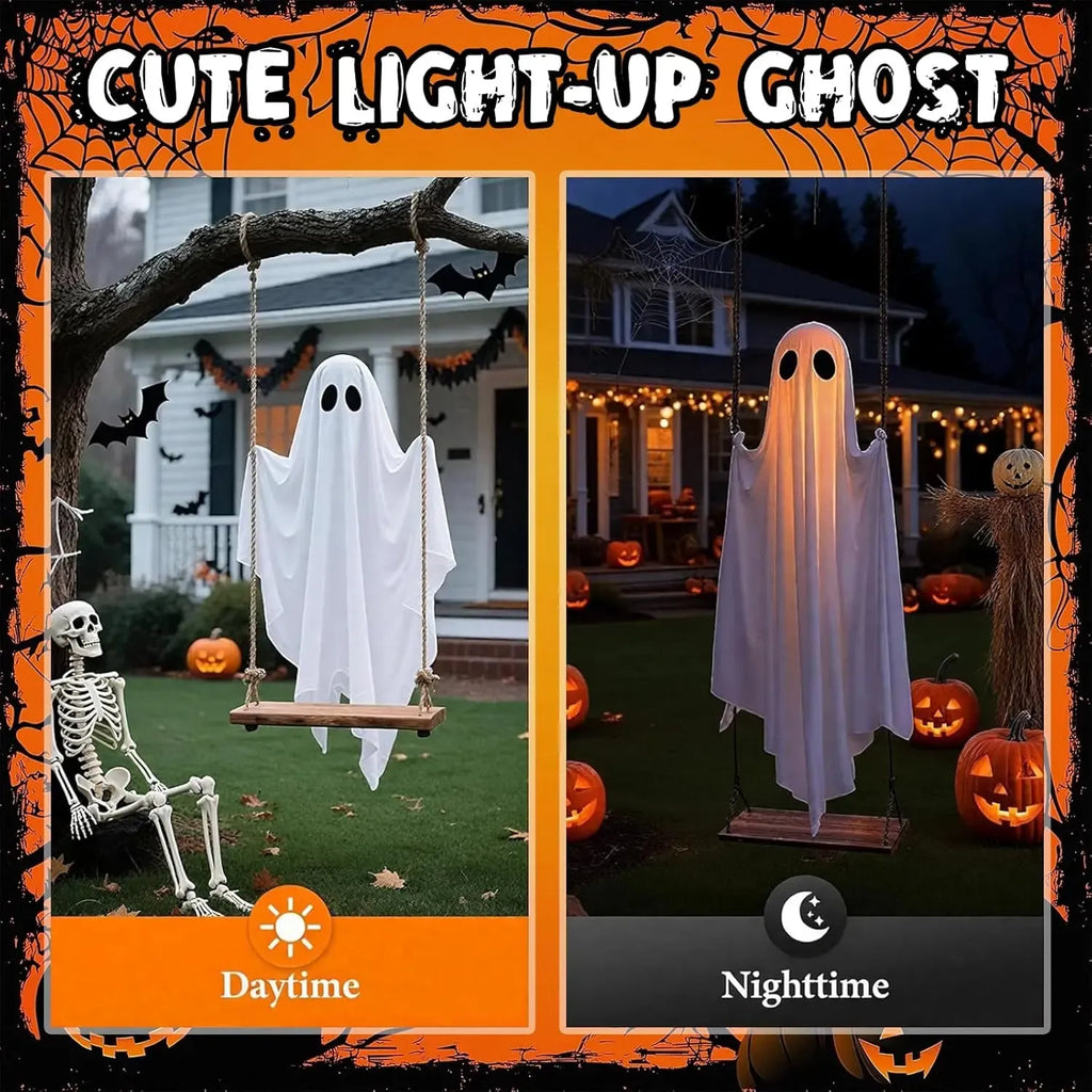 Halloween Hanging Ghost |  5FT Swinging Ghost