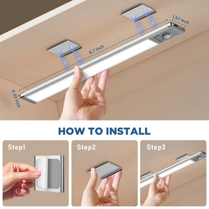 Dimmable Motion Sensor Under Cabinet Lights