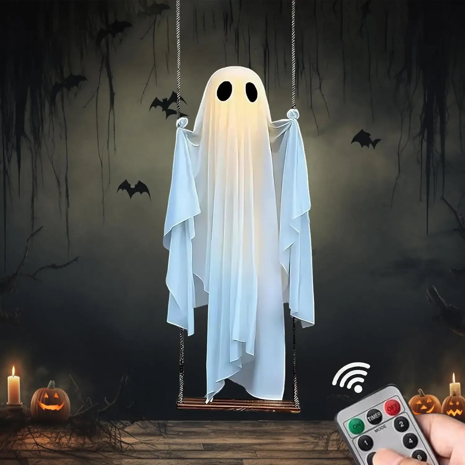 Halloween Hanging Ghost |  5FT Swinging Ghost