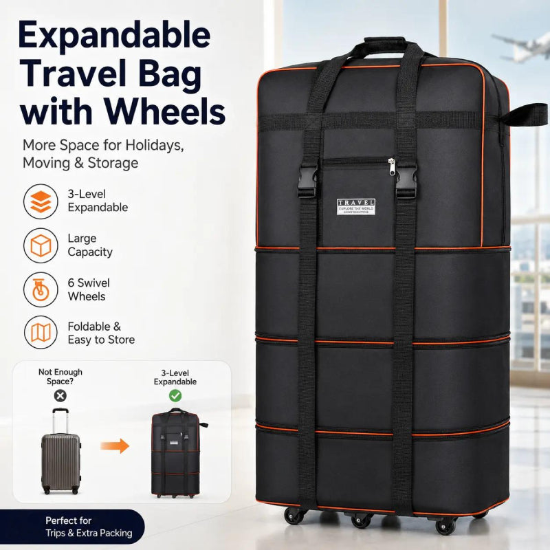 Lightweight Travel Foldable Suitcase
