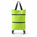 Foldable Shopping Trolley Bag with Wheels
