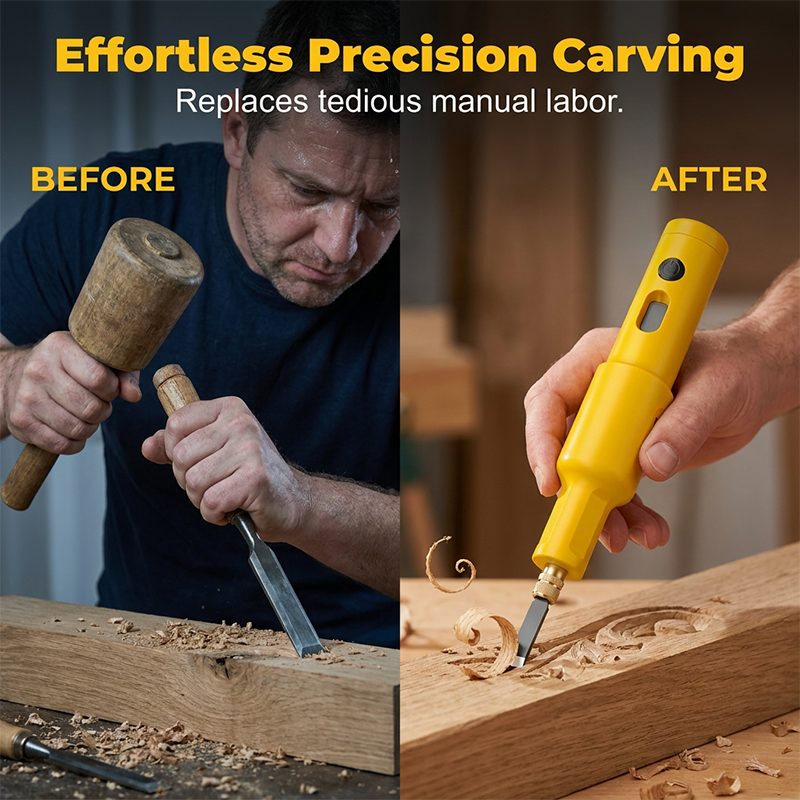 🔧✨ All-in-One Electric Carving Tool Set 50% OFF! Precise, powerful, versatile – perfect for wood, linoleum & DIY projects. 🔥🎨